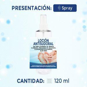 Loción Antisudoral